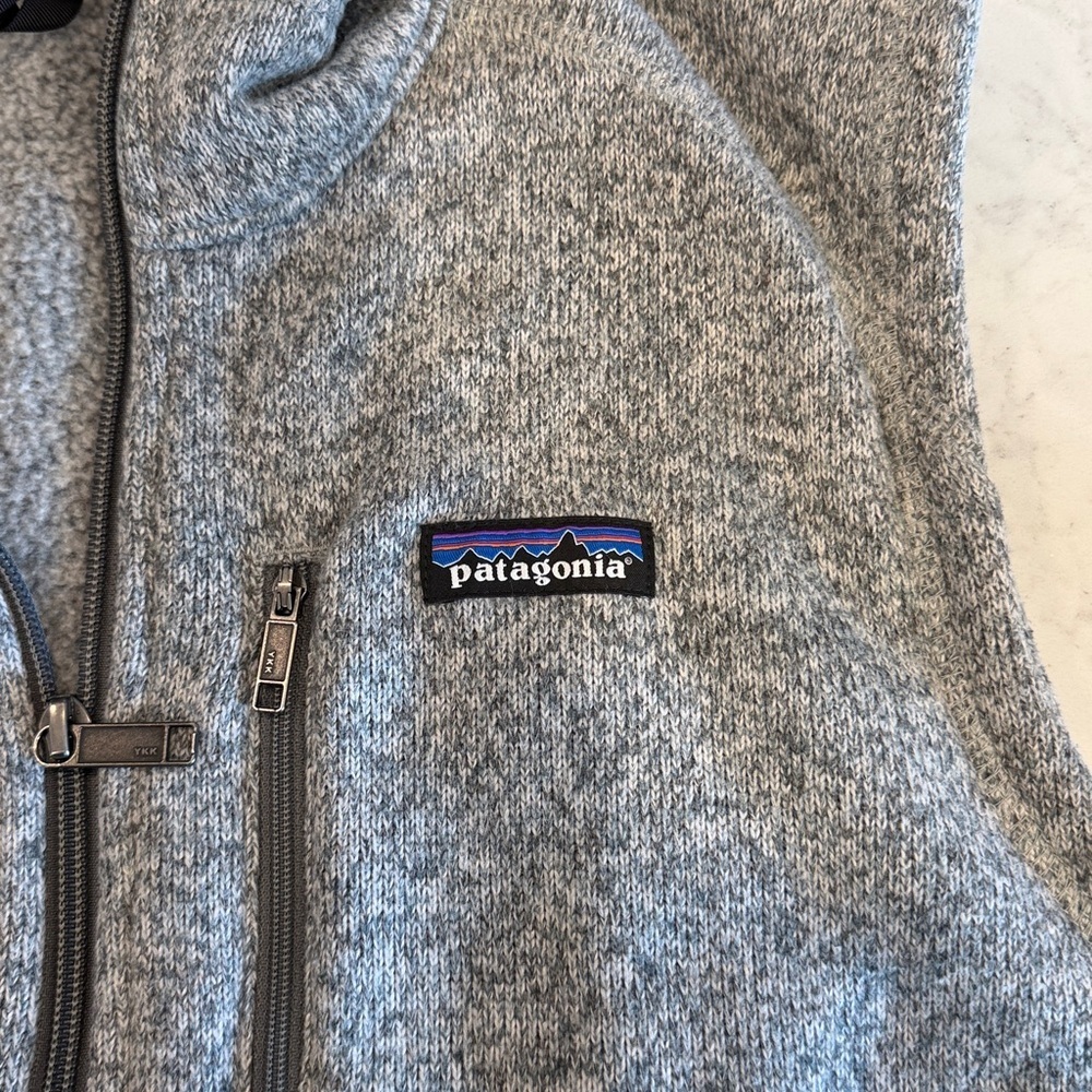 Patagonia Better Sweater Fleece Vest Gray Size Large - Picture 4 of 5
